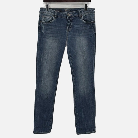 Kut From The Kloth Boyfriend Jeans Distressed - Size 6 - Picture 1 of 8